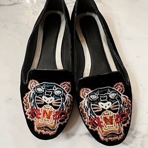 Kenzo Velvet Loafers